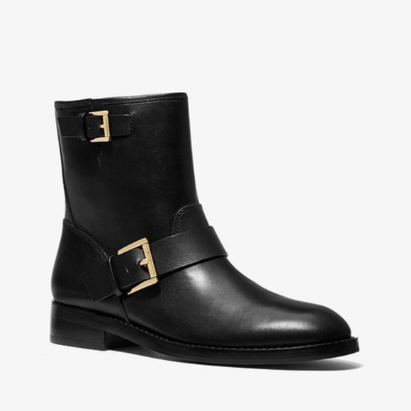 michael kors motorcycle boots